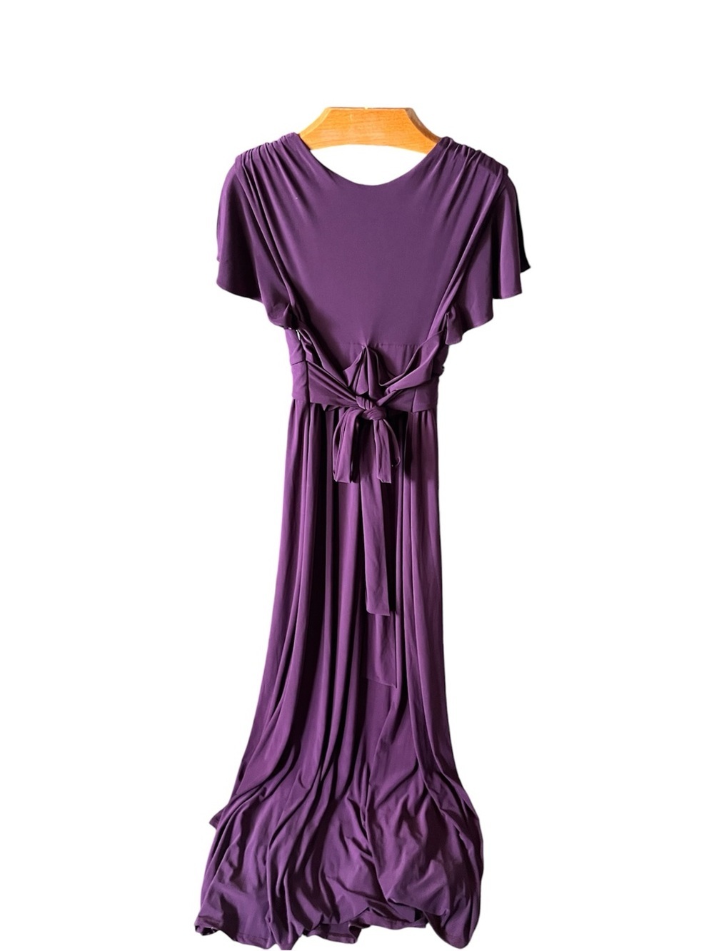 BHLDN Plum Mendoza Jersey Maxi Dress 6 - Picture 12 of 13